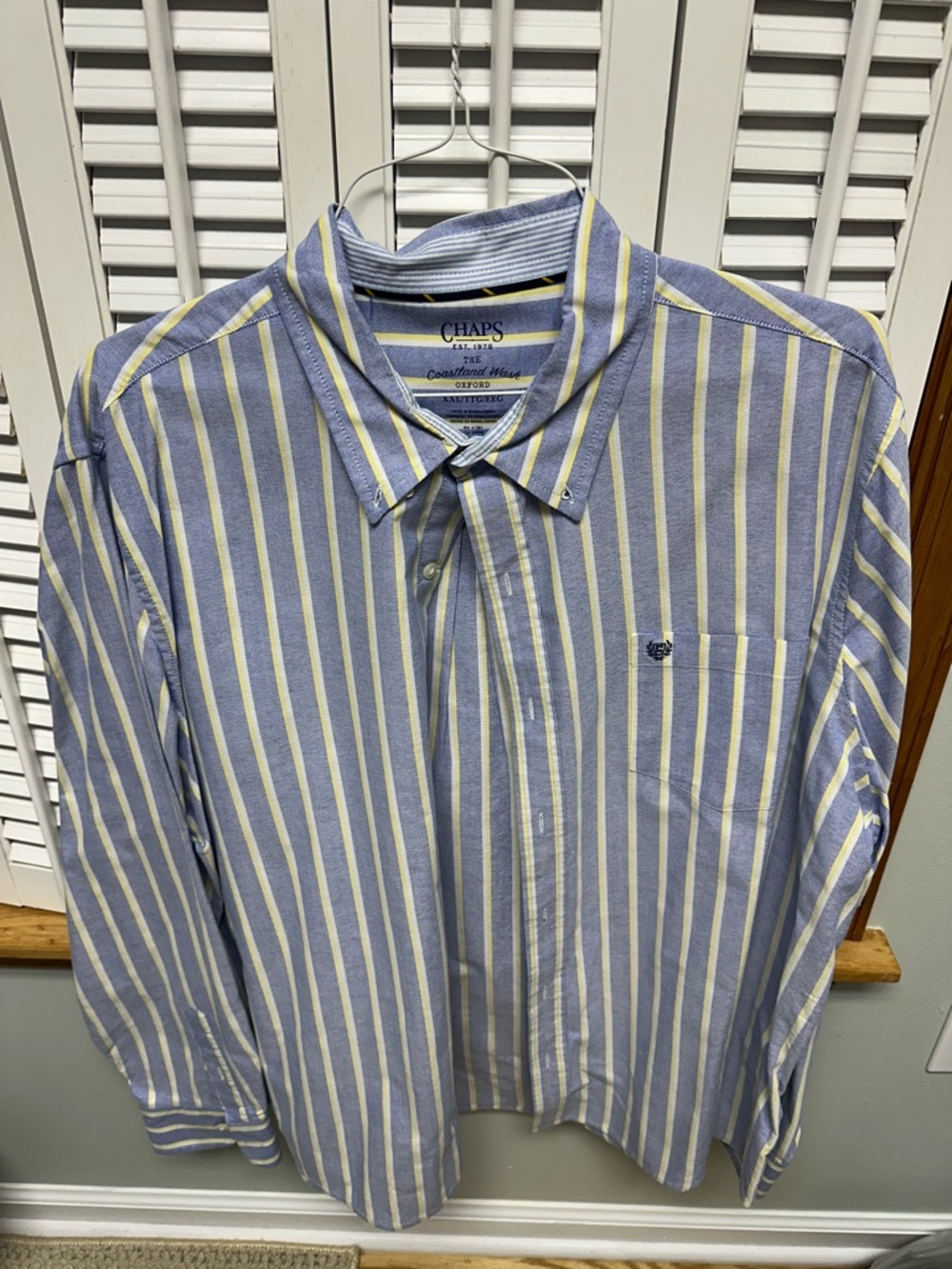 Chaps men’s dress shirt xxl